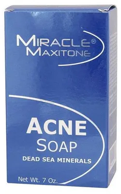 Obrázok produktu pre Zázračné mydlo na akné Maxitone s minerálmi z Mŕtveho mora 200g