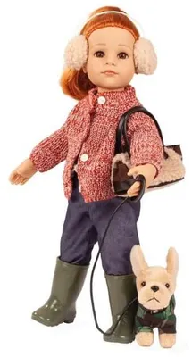 Produktbild von Stehpuppe Hannah und ihr Hund