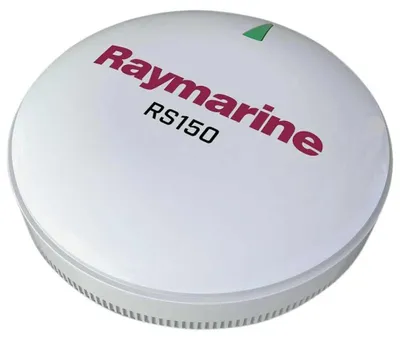 Immagine prodotto di Antenna GPS Raymarine RS150 con 72 canali, impermeabile IPX6 e IPX7 E70310