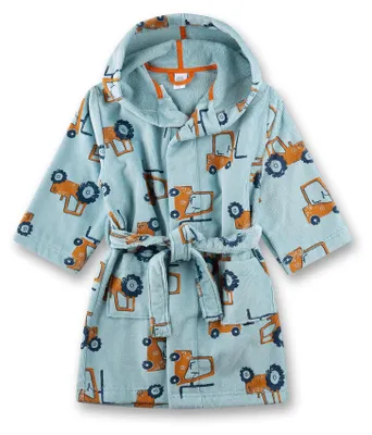 Produktbild von Sanetta Jungen-Bademantel blau Traktor 140