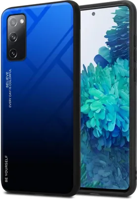 Produktbild von Cadorabo Hülle für Samsung Galaxy S20 FE Schutz Hülle in Schwarz Handyhülle TPU Etui Cover Case Tempered Glas