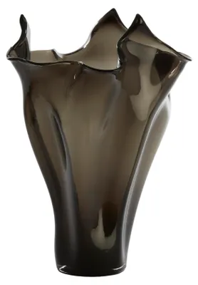 Produktbild von Light&living Vase Ø42x53 cm AIORA Glas dunkelgrau