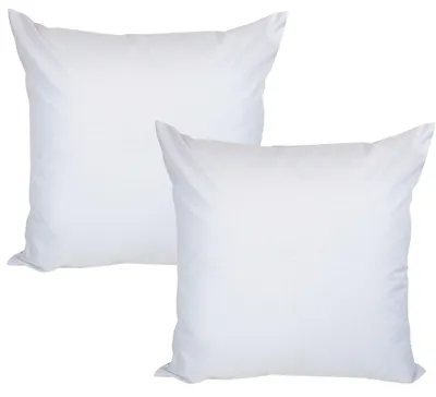 Produktbild von JACK 2er Set 50x50cm Outdoor Kissenhülle Bezug Wasserfest Stuhl Kissen Garten  Weiß
