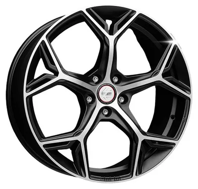 Productafbeelding van Litá velg MOMO RF-09, 8,5x20 inch, 5x112 steek, ET 30, mat zwart, gepolijst