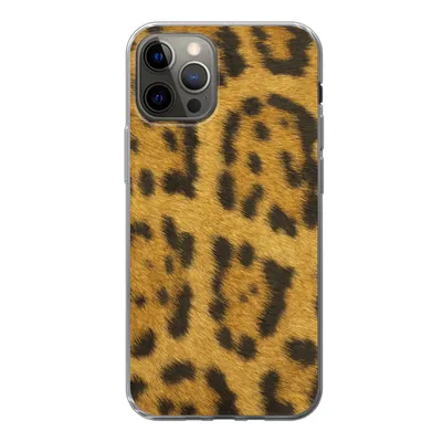 Produktbild von MuchoWow® Handyhülle Schutzhülle Hülle für iPhone 12 Pro Leopardenfell Silikon Softcase Handy Hülle - Abdeckung