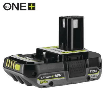 Obrázok produktu pre RYOBI Lítiová+ batéria RB1820C 18V ONE+ 2Ah, náhradná batéria, batéria, Li-Ion batéria s jednočlánkovým monitorom