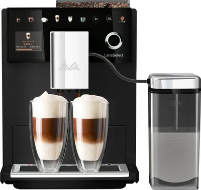 Imagen del producto de Máquina de café espresso automática Melitta Latte Select, capacidad de 1.8 litros