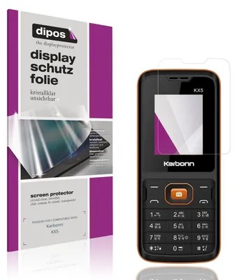 Immagine prodotto di 4x Pellicola Protettiva per Karbonn KX5 Protezione Schermo Claro Display dipos