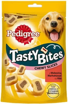 Produktbild von Pedigree Leckerbissen für Hunde Tasty Chewy Slices 155 g
