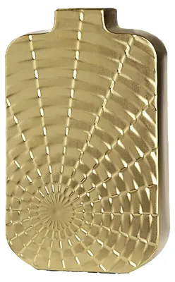 Obrázek produktu pro Váza Gilde, "Sunny", keramika, zlatá barva, balení 2 kusů, délka 8 cm, šířka 19 cm, výška 30 cm, kód: 55360 4063387553602