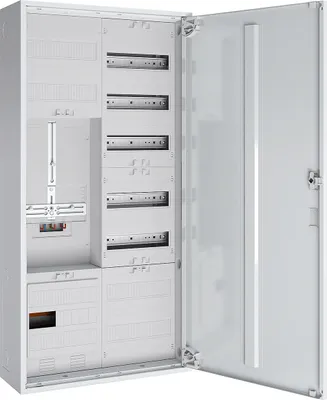 Produktbild von ABN BRAUN AG ABN Zählerschrank 3Pkt 1Z 1V S27ZA110 1APZ HLAK IP43 SK2 5p 550x1100x210mm
