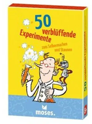 Produktbild von 50 verblüffende Experimente zum Selbermachen und Staunen
