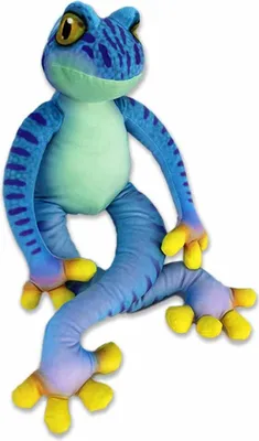 Produktbild von Blauer Frosch Kuscheltier - ca. 47 cm