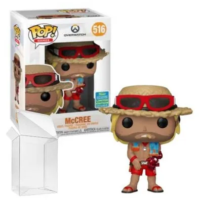 Produktbild von Funko PoP! Games: Overwacht - McCree (Summer) [Summer Convention] Exclusive #516