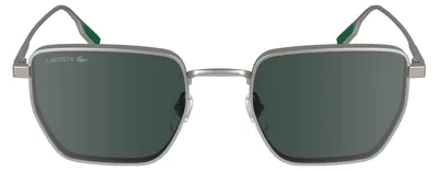Immagine prodotto di Occhiali da sole Lacoste modello L260S 038, colore grigio chiaro opaco, taglia 52/21/145, da uomo