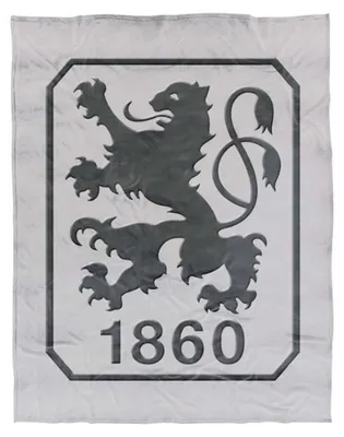 Produktbild von TSV 1860 München Veloursdecke Emblem
