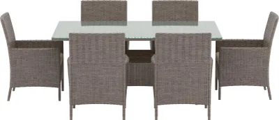 Produktbild von Venture Home Essgruppe Lefkas Braun