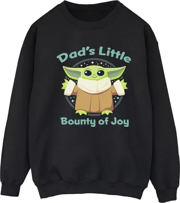 Produktbild von Star Wars - "The Mandalorian Bounty Of Joy" Sweatshirt für Damen BI39450 (M) (Schwarz)