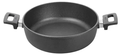 Zdjęcie produktu dla WOLL 828IL, 4,5 l, Okrągły, Aluminium, Aluminium, Czarny, Indukcja