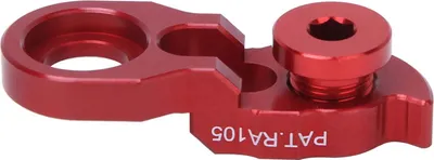 Produktbild von RISK Fahrrad Schaltauge Verlängerung Fahrrad Rahmen Tail Hook Extender für 34T-52T(Rot )