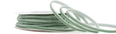 Produktbild von Samtband 3mm x 10m Rolle Eukalyptus