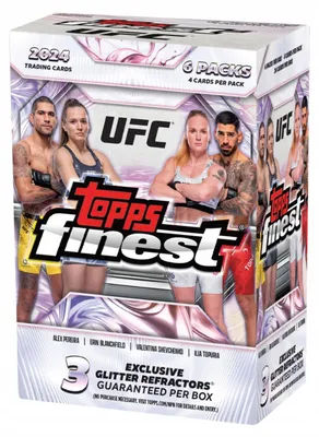 Image de Topps Finest UFC 2024 Value Box – MMA Cards, Autograph, Refractor – McGregor