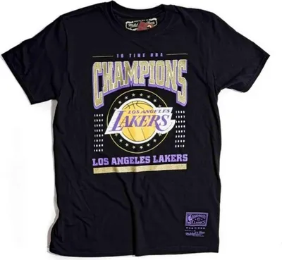 Immagine prodotto di T-shirt Mitchell & Ness BMTRINTL934-LALBLCK da Uomo