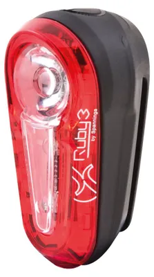 Produktbild von Spanninga Led Ruecklicht "Ruby 3 schwarz