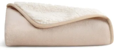 Productafbeelding van Waterdichte hondenbedekking, 80x60 cm, Sherpa fleece, crème kleur, wasbaar