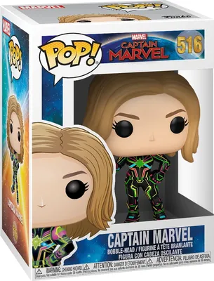 Produktbild von Marvel Captain Marvel - Captain Marvel 516 - Funko Pop! - Vinyl Figur