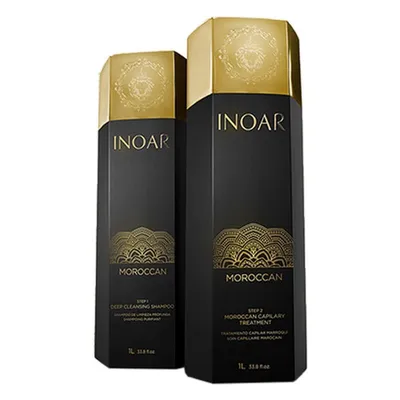 Obrázok produktu pre Inoar Marocká keratínová kúra na vyrovnávanie vlasov 2 l