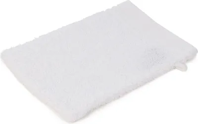 Produktbild von Gözze Frottierserie Hamburg weiß Waschhandschuh 16x21 cm