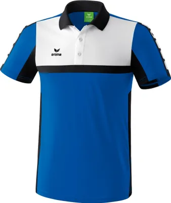Produktbild von Erima CLASSIC 5-CUBES Poloshirt Kinder new royal/schwarz/weiß 128