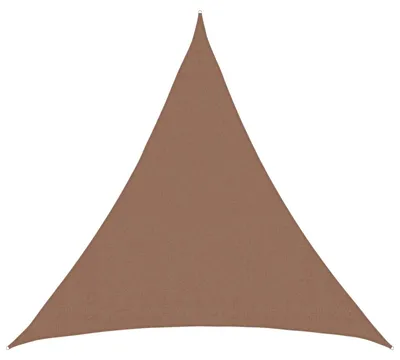 Obrázok produktu pre Plachta na tienenie Sivohnedá 2 x 2 x 2 m HDPE