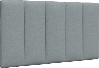 Obrázek produktu pro Polštář na čelo postele Hanko světle šedý 90 cm textil