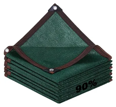 Image de Tissu d'ombrage pour jardin, protection UV à 90%, dimensions 5x5 mètres