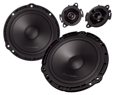 Produktbild von Pioneer TS-Q160C-PC | 165mm 2-Wege Lautsprecher Komponentensystem
