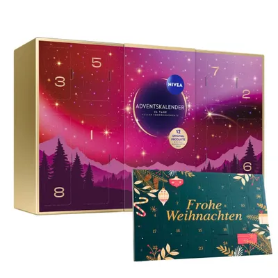 Produktbild von 2er Weihnachtskalender Set – Nivea Adventskalender 2026 Beauty Frauen + DOUG Tisch-Adventskalender, Advent Frau
