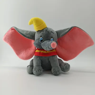 Produktbild von Disney Dumbo Kuscheltier XXL 38 cm Elefant Plüschtier Anime Kawaii Plush Stofftier Cute Plushies Plushie Halloween Weihnachten Geschenke für Kinder