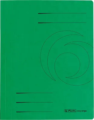 Immagine prodotto di 25x herlitz 10902906 Schnellhefter Quality Karton grün DIN A4