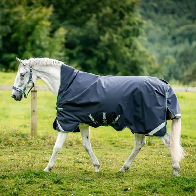Image de Horseware Rambo 1680D Wug Turnout 0g - Taille 130 - Bleu