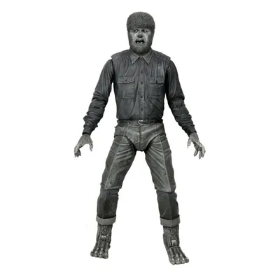 Produktbild von NECA Ultimate Wolf Man (Black & White), Actionfigur zum Sammeln, Film & TV-Serien