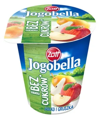 Zdjęcie produktu dla Zott Jogobella bez dodatku cukru 150g