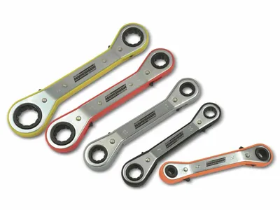 Produktbild von BRÜDER MANNESMANN Knarren-Ringschlüssel-Satz 5-teilig