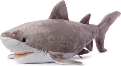 Image de WWF - Peluche - Grand requin blanc (109cm) réaliste Peluche en peluche
