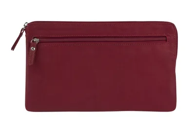 Produktbild von LEAS Banktasche Geldtasche Echt-Leder, rot - Special-Edition