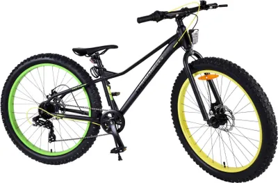 Produktbild von TPFSports Gradient Kinderfahrrad - Jungen - 26 Zoll - 7-Gang - Scheibenbremse - Schwarz