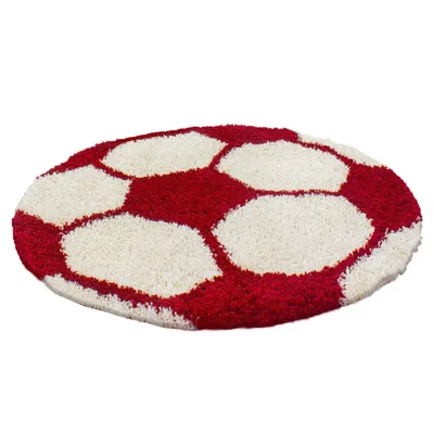 Produktbild von Kinder Teppich FUN Rot 100 cm Rund