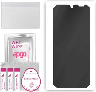 Produktbild von apgo Hydrogel Blickschutzfolie, Matt, kompatibel mit Blackview BV7100, Privacy Displayschutzfolie, Schutzfolie mit Positionierhilfe, Anti-Spy, kratzfest, einfache Montage