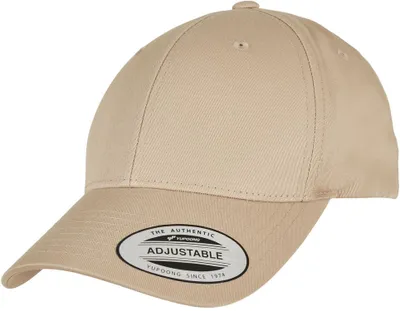 Produktbild von Flexfit Uni Curved Classic Snapback Baseballkappe, Khaki, one Size
